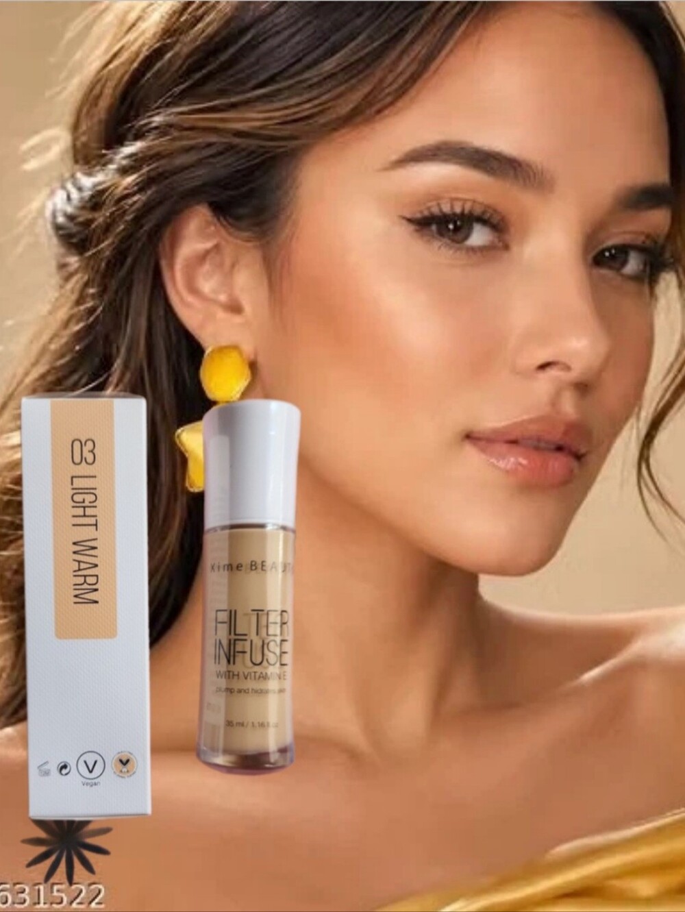 warm undertone (Warm), meaning it flatters those with yellow or golden undertone